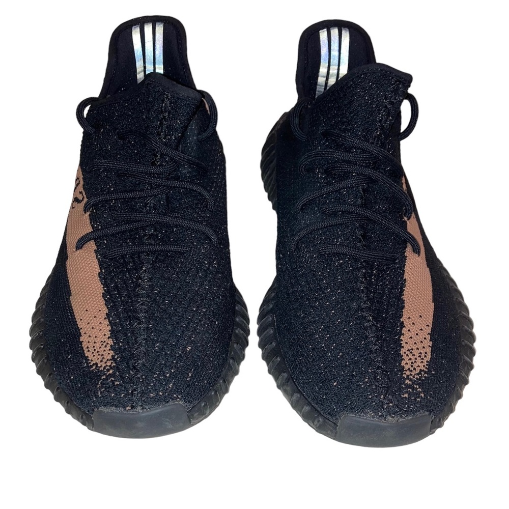 Adidas Yeezy Boost 350 V2 Core Black Copper Men’s Sneaker - Picture 5 of 8